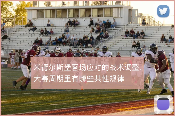米德尔斯堡客场应对的战术调整,大赛周期里有哪些共性规律